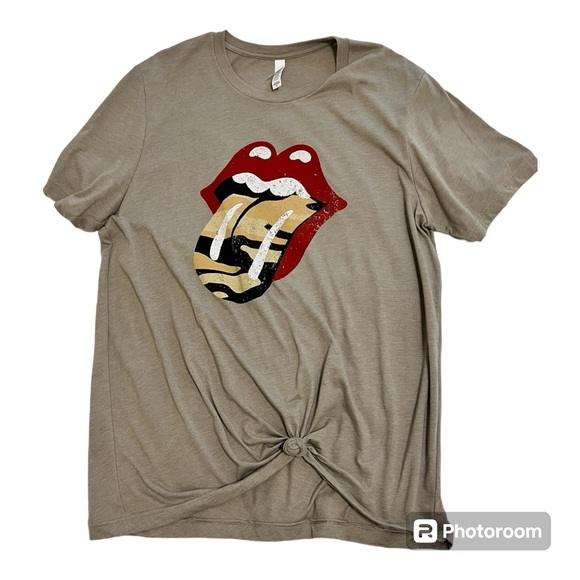 Bella & Canvas Rocker Tee Rolling Stones Camo - Picture 2 of 6